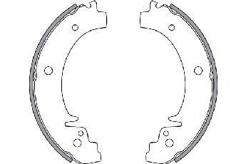 SPIDAN 30480 Комплект гальмівних колодок