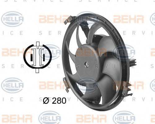 BEHR HELLA SERVICE 8EW009144351 Вентилятор, охолодження двигуна