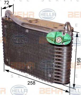 BEHR HELLA SERVICE 8FV351330561 Випарник, кондиціонер