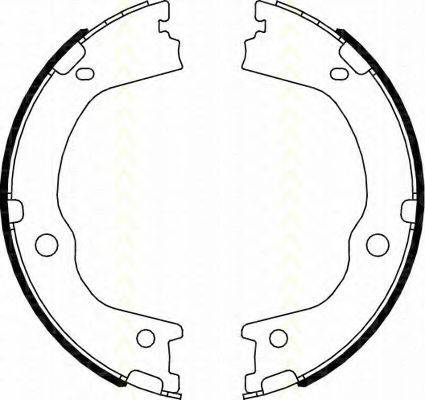 TRISCAN 810043027 Комплект гальмівних колодок; Комплект гальмівних колодок, стоянкова гальмівна система