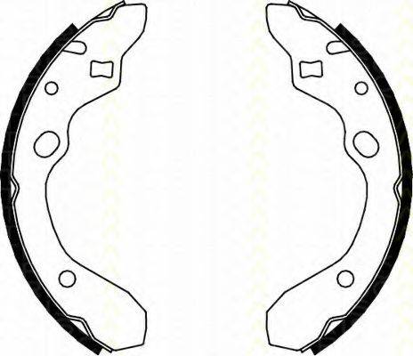 TRISCAN 810050546 Комплект гальмівних колодок