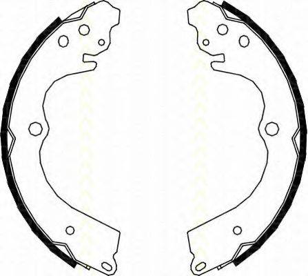 TRISCAN 810068005 Комплект гальмівних колодок, стоянкова гальмівна система