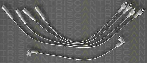 TRISCAN 88604007 Комплект дротів запалювання