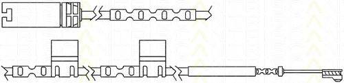 TRISCAN 811517019 Сигналізатор, знос гальмівних колодок