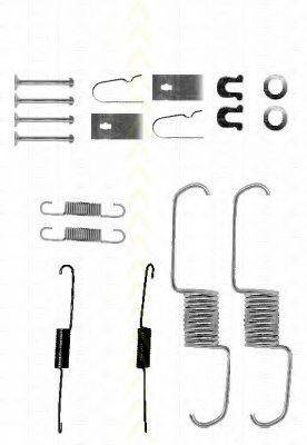 TRISCAN 8105102577 Комплектуючі, гальмівна колодка