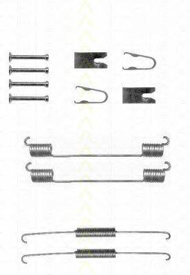 TRISCAN 8105152555 Комплектуючі, гальмівна колодка