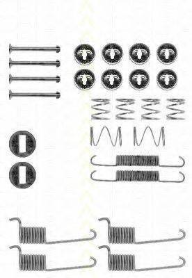 TRISCAN 8105232557 Комплектуючі, гальмівна колодка
