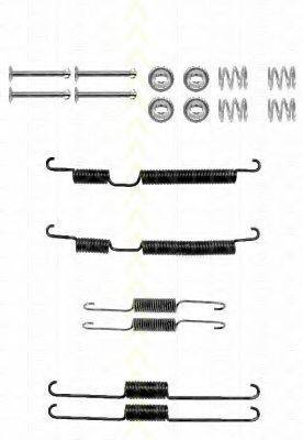 TRISCAN 8105432002 Комплектуючі, гальмівна колодка