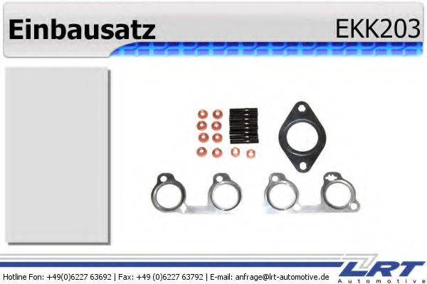 LRT EKK203 Монтажний комплект, каталізатор; Монтажний комплект, випускний колектор