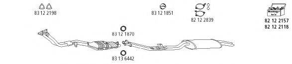 HJS BMW38 Система випуску ОГ