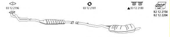 HJS BMW91 Система випуску ОГ