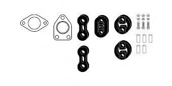 HJS 82457825 Монтажний комплект, система випуску