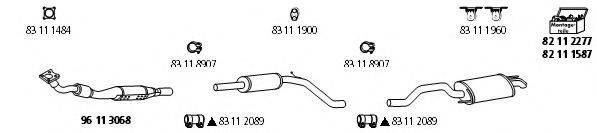 HJS VW1699 Система випуску ОГ