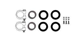 HJS 82136307 Монтажний комплект, глушник