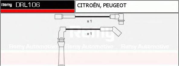 DELCO REMY DRL106 Комплект дротів запалювання