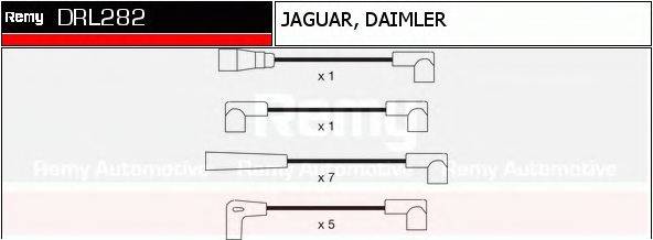 DELCO REMY DRL282 Комплект дротів запалювання