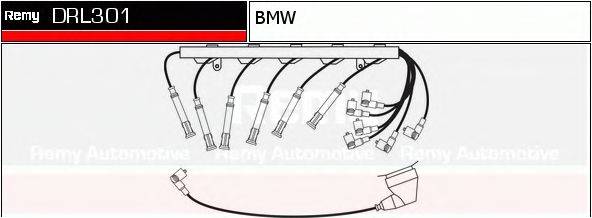 DELCO REMY DRL301 Комплект дротів запалювання