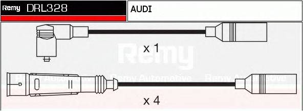 DELCO REMY DRL328 Комплект дротів запалювання