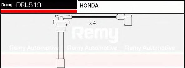 DELCO REMY DRL519 Комплект дротів запалювання