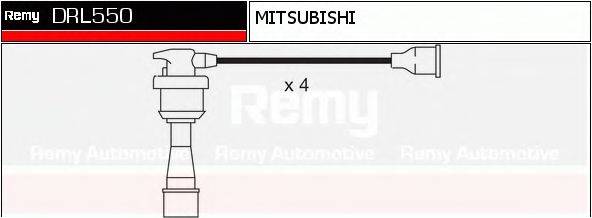 DELCO REMY DRL550 Комплект дротів запалювання