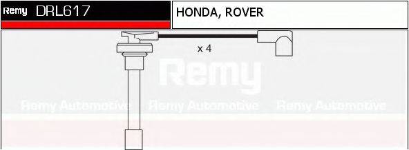 DELCO REMY DRL617 Комплект дротів запалювання