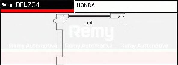 DELCO REMY DRL704 Комплект дротів запалювання