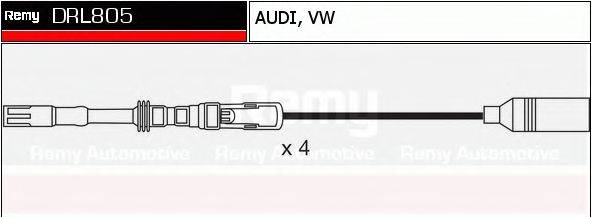 DELCO REMY DRL805 Комплект дротів запалювання