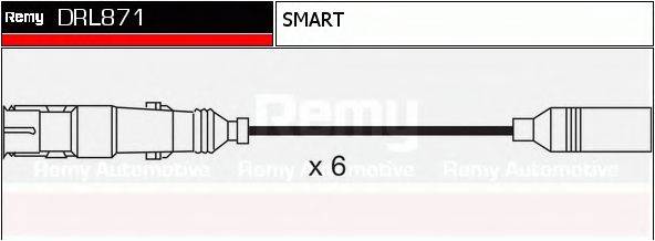 DELCO REMY DRL871 Комплект дротів запалювання