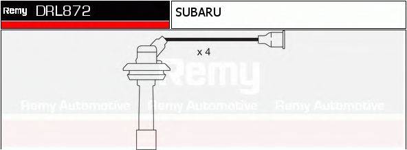 DELCO REMY DRL872 Комплект дротів запалювання