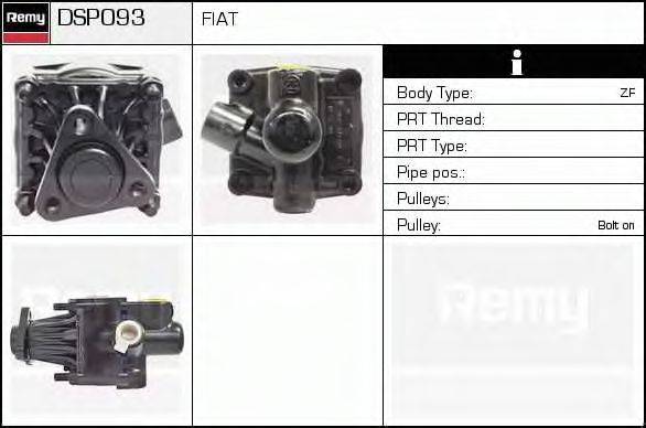 DELCO REMY DSP093 Гідравлічний насос, кермо