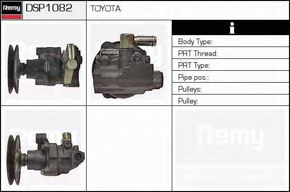 DELCO REMY DSP1082 Гідравлічний насос, кермо