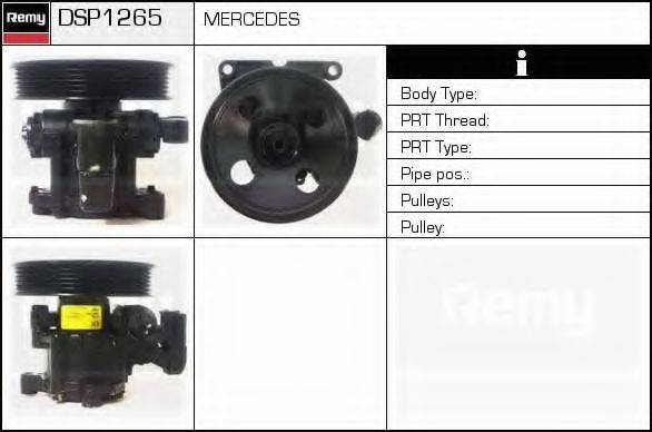 DELCO REMY DSP1265 Гідравлічний насос, кермо