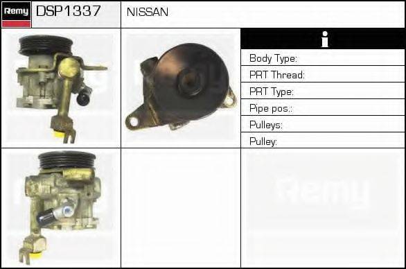 DELCO REMY DSP1337 Гідравлічний насос, кермо