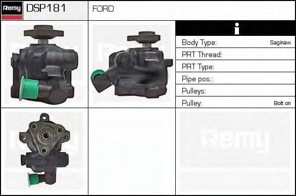 DELCO REMY DSP181 Гідравлічний насос, кермо