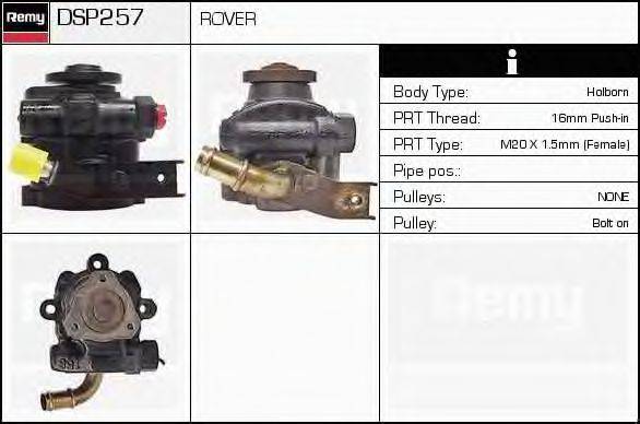 DELCO REMY DSP257 Гідравлічний насос, кермо