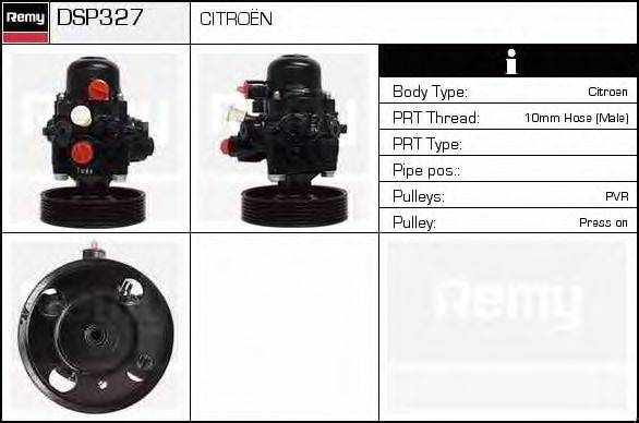 DELCO REMY DSP327 Гідравлічний насос, кермо