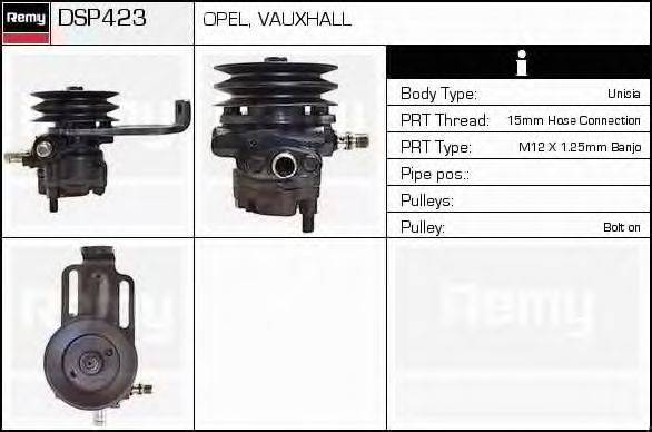 DELCO REMY DSP423 Гідравлічний насос, кермо