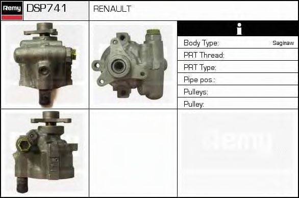 DELCO REMY DSP741 Гідравлічний насос, кермо