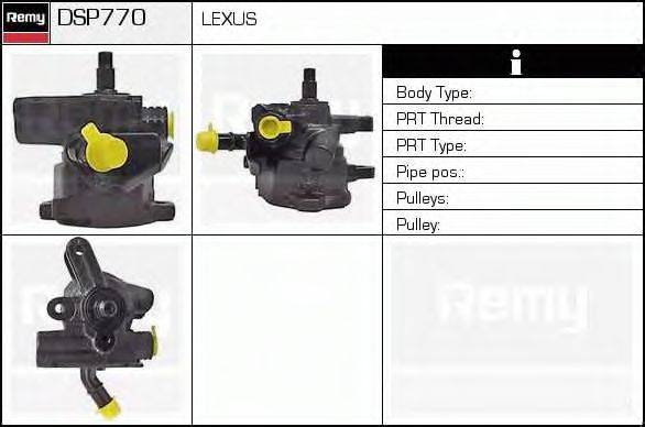 DELCO REMY DSP770 Гідравлічний насос, кермо