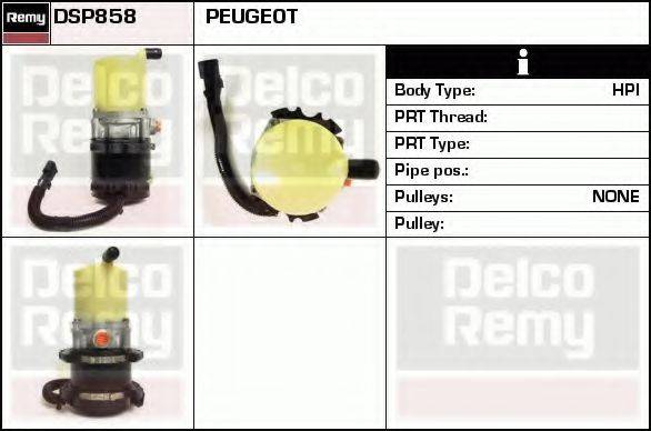 DELCO REMY DSP858 Гідравлічний насос, кермо