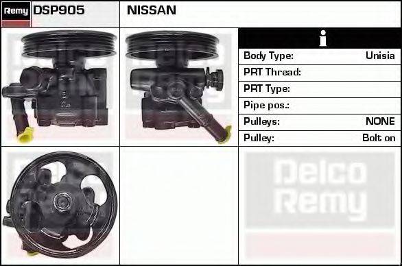 DELCO REMY DSP905 Гідравлічний насос, кермо