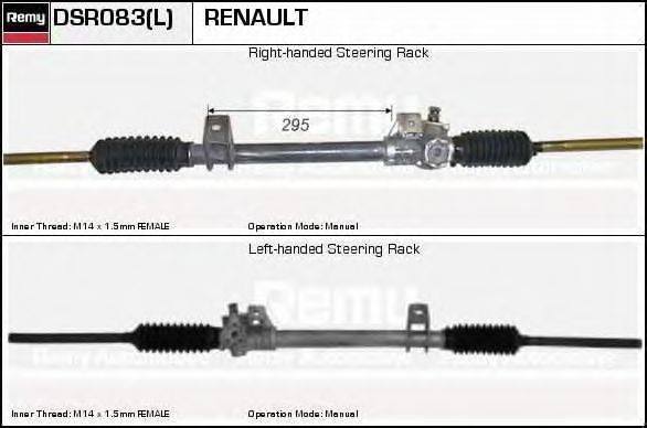 DELCO REMY DSR083 Рульовий механізм