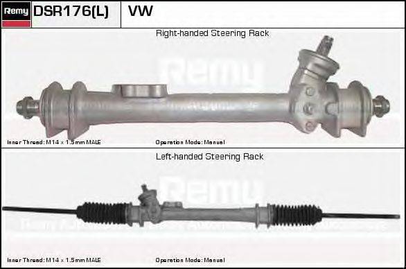 DELCO REMY DSR176L Рульовий механізм