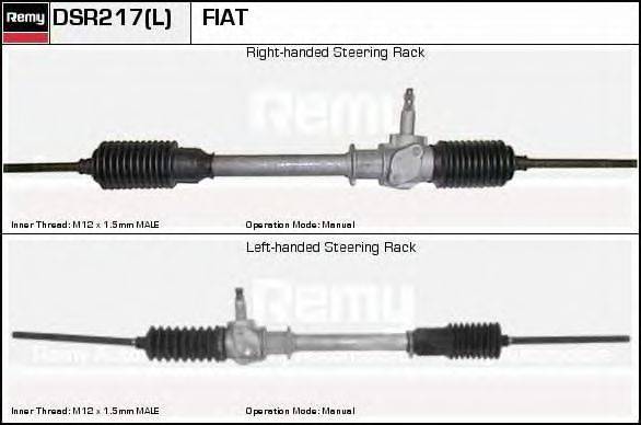 DELCO REMY DSR217L Рульовий механізм