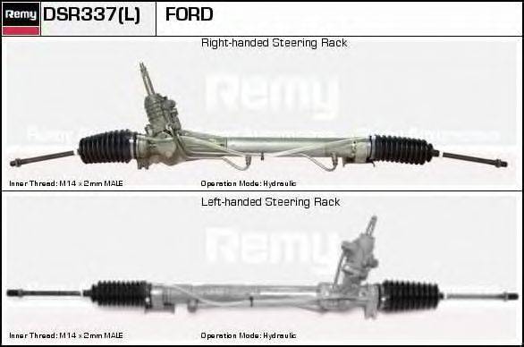 DELCO REMY DSR337L Рульовий механізм