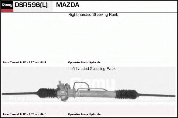 DELCO REMY DSR596 Рульовий механізм