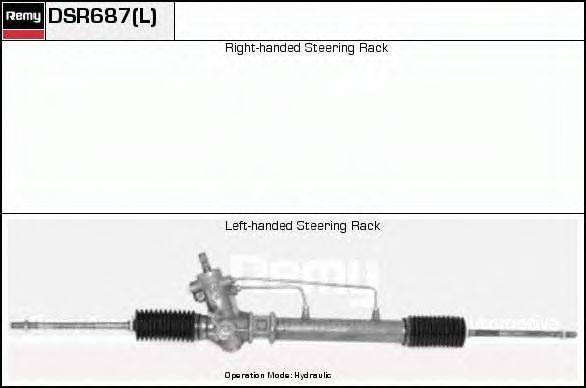 DELCO REMY DSR687L Рульовий механізм