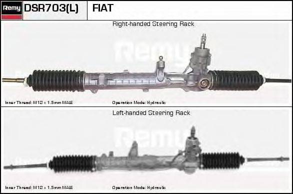 DELCO REMY DSR703 Рульовий механізм