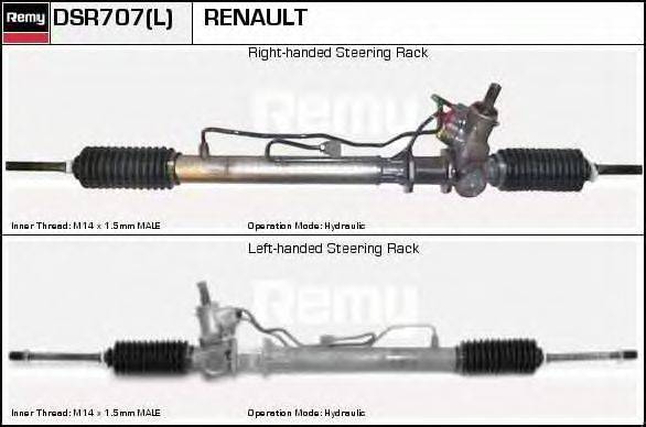 DELCO REMY DSR707 Рульовий механізм