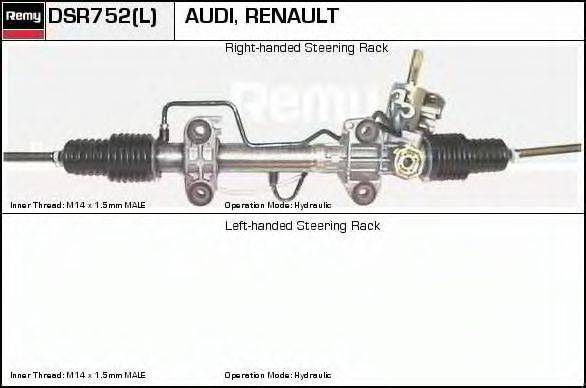 DELCO REMY DSR752L Рульовий механізм